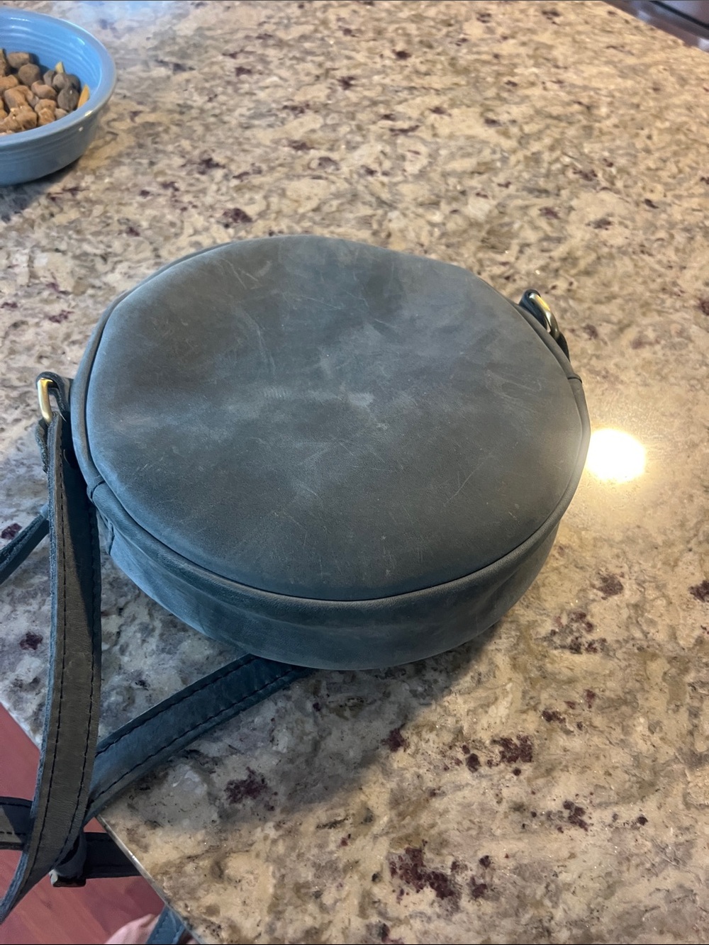 Portland Leather Round bag - Picture 5 of 5